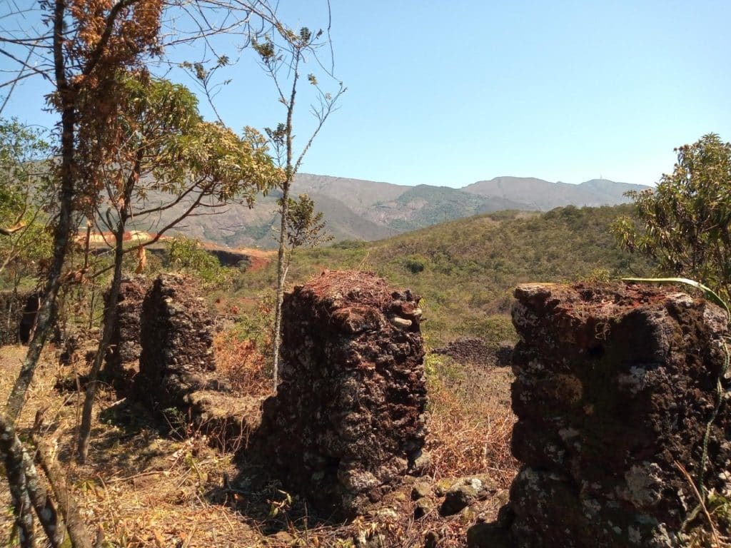 Ruínas da Fazenda dos Pitangui. Foto: Marcelo Sena/Agência Primaz.