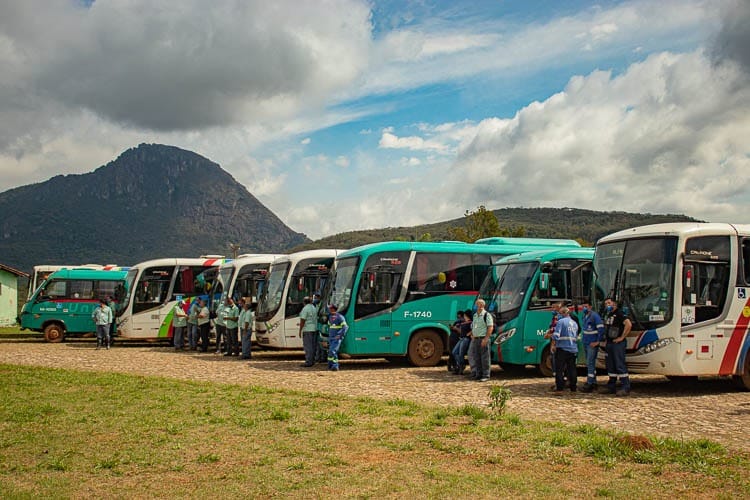 Motoristas pedem aumento de 8% e fim da 'terceira pegada". Foto: Lui Pereira/Agência Primaz