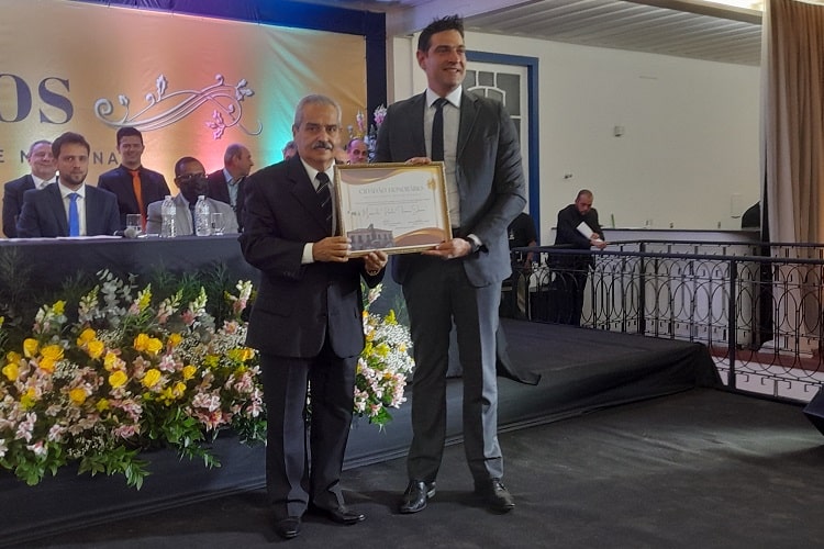Cidadão Honorário - Mário de Paula Franco Júnior