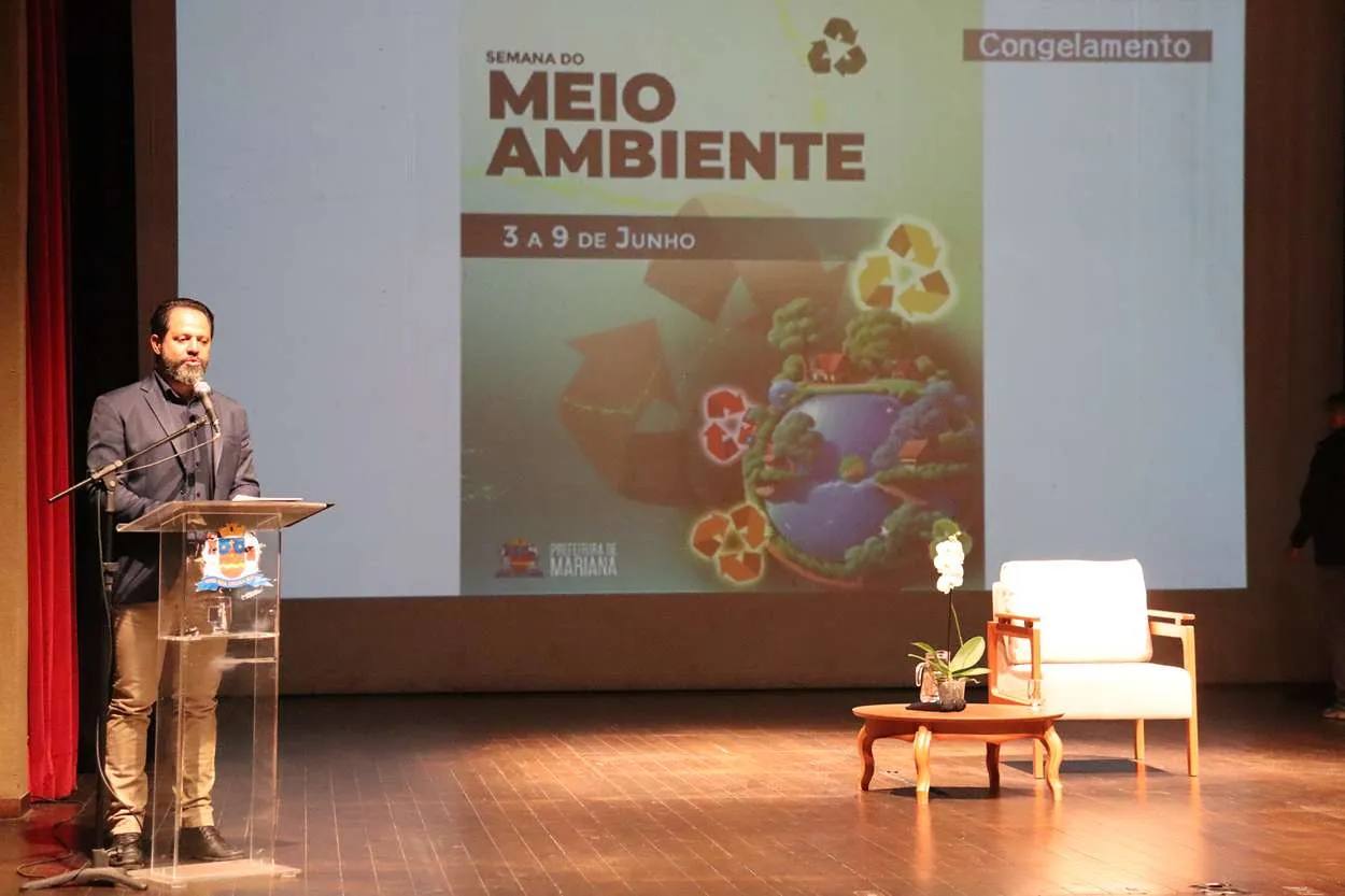 Abertura do fórumde Meio Ambiente, dedicado à discussão das mudanças climáticas e da sustentabilidade