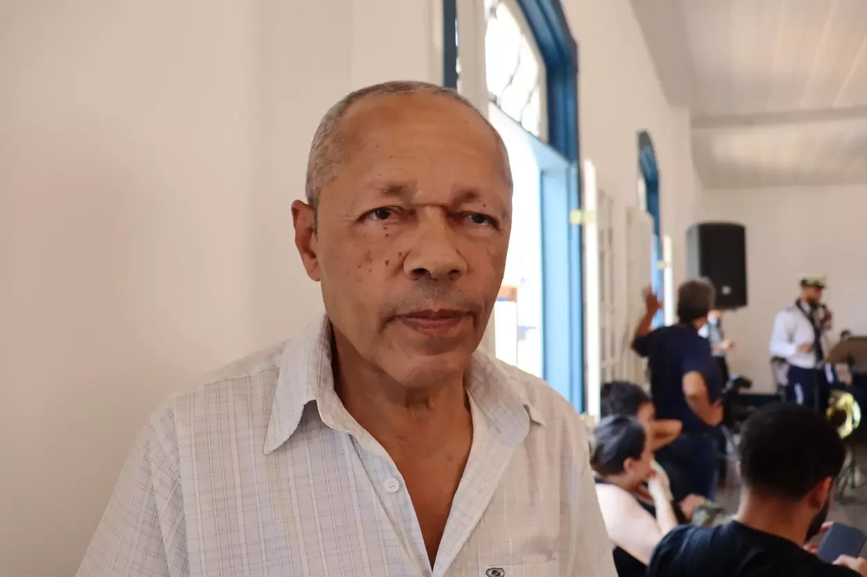 Ex-maestro, Gelson Roberto, ingressou na banda União XV de Novembro em 1961